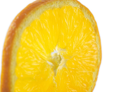 橙色 隔离 水果