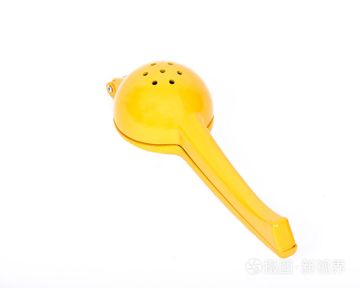 黄色柠檬榨汁器