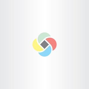 抽象业务 logo 标志多彩科技图标矢量符号