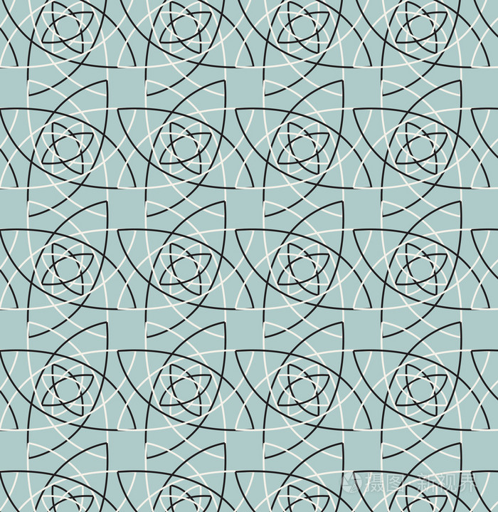 几何无缝图案设计简单形状