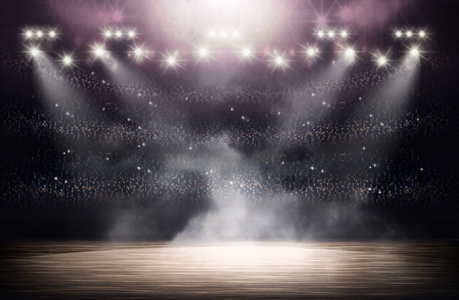 篮球舞台背景图片