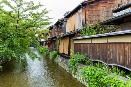 木结构房屋在日本城市