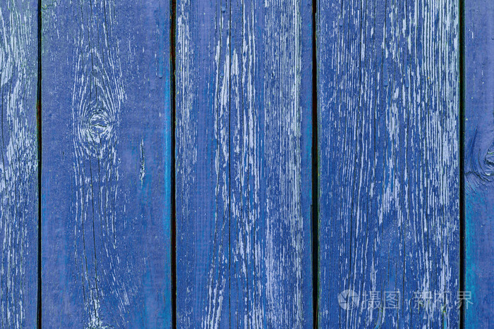 不同色调的木板蓝色纹理作为背景