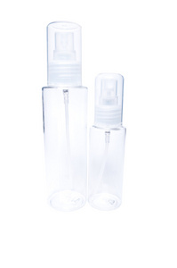 透明塑料喷雾器瓶或容器