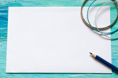 明信片,嘲笑你的文本中添加空白打开笔记本照片