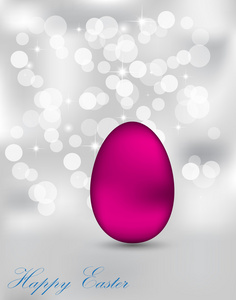 快乐的复活节背景与彩色的蛋