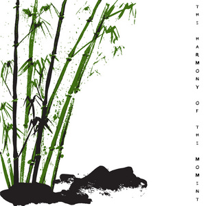 竹子扎根石头图片-竹子扎根石头素材-竹子扎根石头插画-摄图新视界