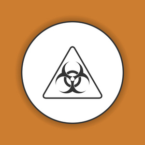 战争禁止标志矢量生化危机符号或图标照片