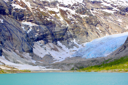 Nigardsbreen 冰川在斯达国家公园