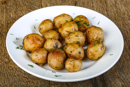 美味烤的土豆