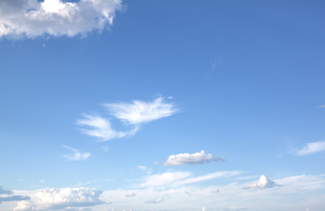 蓝色的天空背景