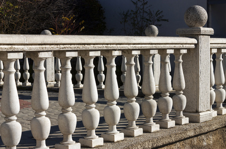 石头柱子石头柱子的石灰华照片