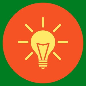 圆形光源电光源扁圆形矢量图标照片