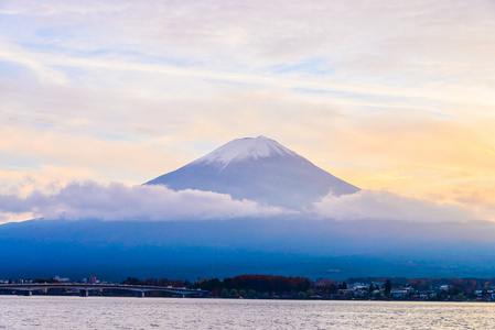 富士山的美景