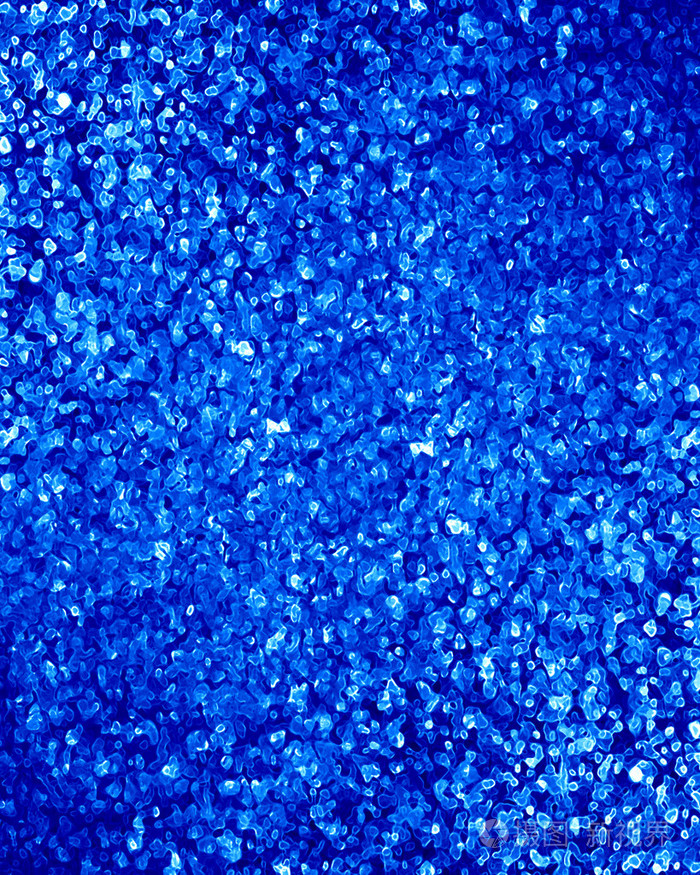 闪闪发光的蓝色背景