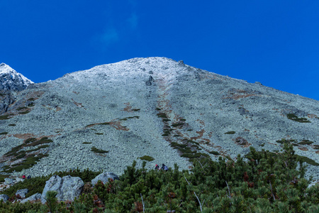 在高塔特拉山