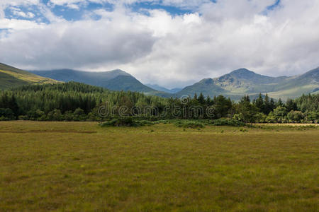 风景 天空 斯凯 冒险 格伦芬南 小山 地标 苏格兰 全景图