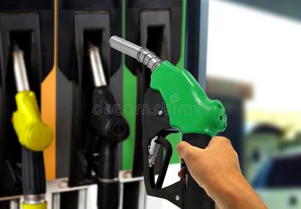 燃料 加仑 能量 喷嘴 消费 行业 特写镜头 价格 加油