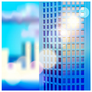 黎明和摩天大楼