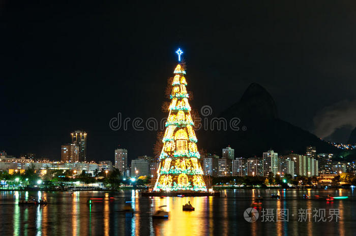 里约热内卢的圣诞树结构