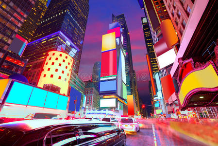 大都市 纽约市 摩天大楼 新的 天际线 广场 信号 办公室