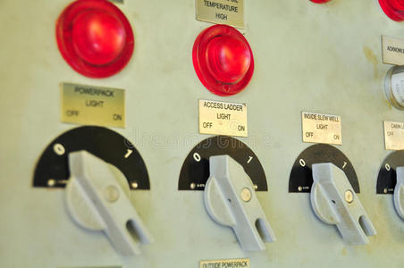 控制面板用于控制机器。 打开面板并由用户控制。 功能紧急和操作