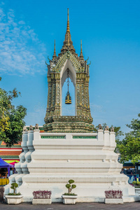 泰国曼谷贝尔穹顶瓦佛寺