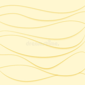摘要背景。 黄色的波浪。