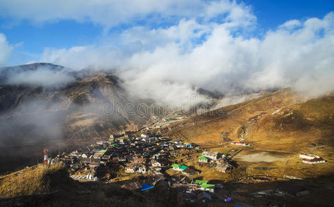 冒险 天空 场景 旅游业 亚洲 徒步旅行 山谷 自然 旅行