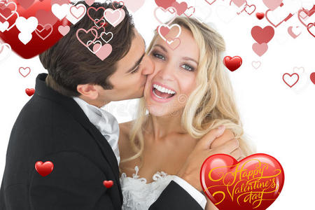 新郎抱住了的妻子图片