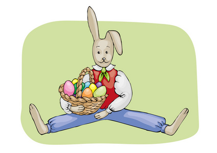 巧克力兔子图片