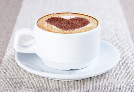 形状摩卡咖啡图片