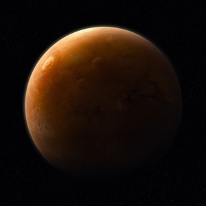 火星日出图片
