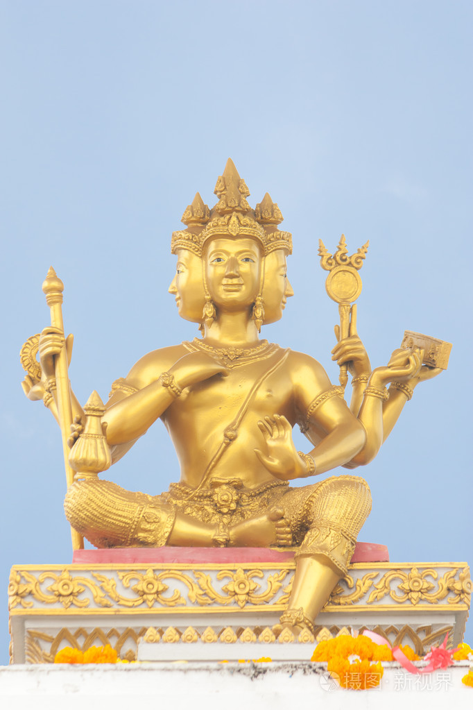 印度教梵天雕像