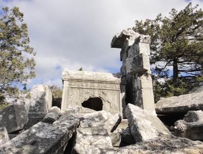 Termessos 的废墟