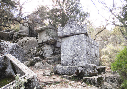 Termessos 的废墟