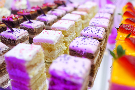 糖果忙种类繁多的糖果糖果自助餐照片