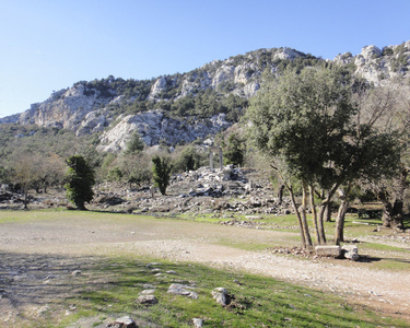 Termessos 的废墟