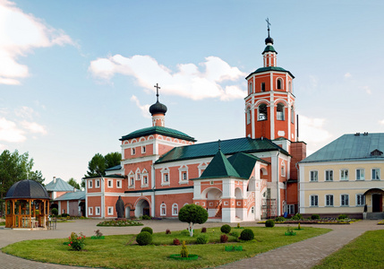 门教堂的提升。修道院的圣施洗约翰的。斯摩棱斯克地区。维亚