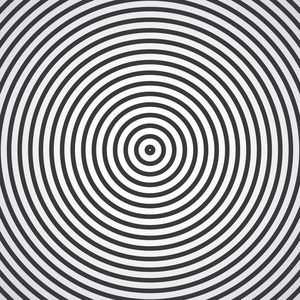 同心圆元素. 声音矢量图照片