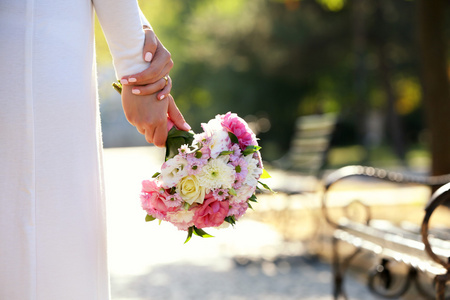 美丽的婚礼花束