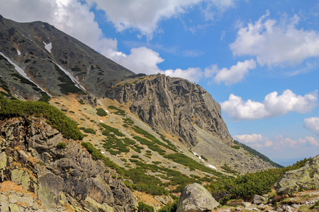 景观的高塔特拉山，斯洛伐克