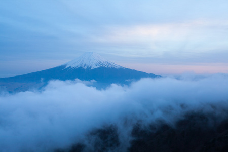 富士山和云