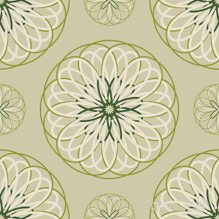 无缝模式从循环重复元素