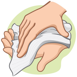 囤货个人护理用插画_囤货个人护理用卡通_囤货个人护理用插图_手绘_板