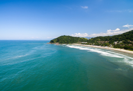 巴西圣保罗海岸线