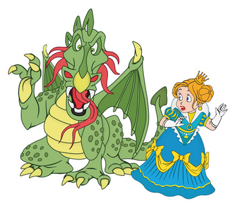 公主和龙     , 照片