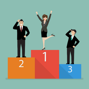 卡通领奖图片-卡通领奖素材-卡通领奖插画-摄图新视界