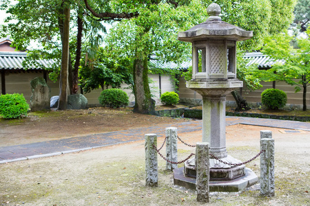 在教科文组织世界文化遗产，日本奈良法隆寺