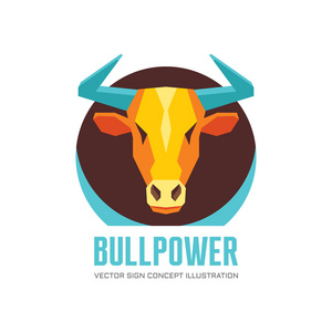 水牛头标志.照片